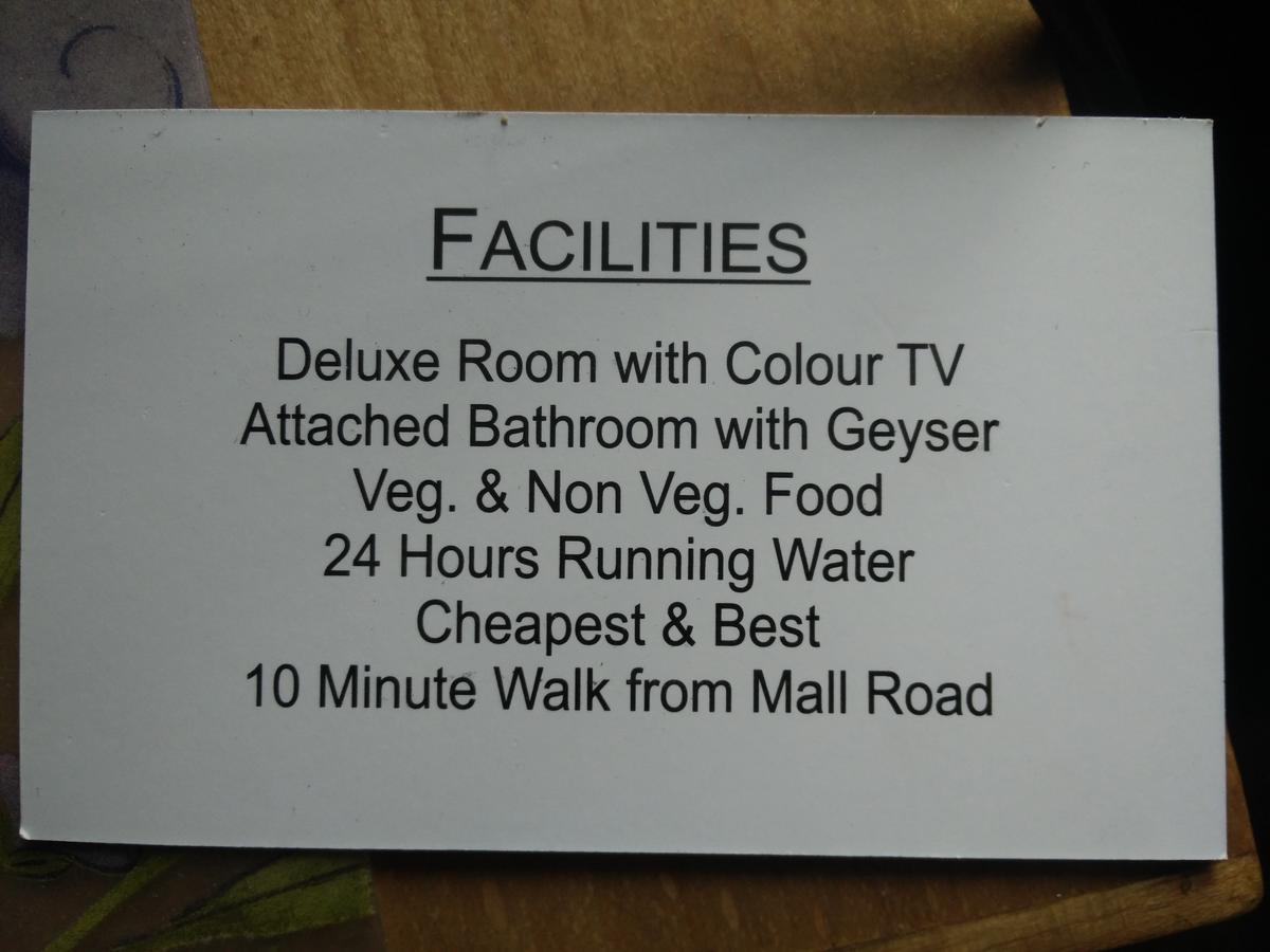 Mehdudia Guest House Shimla Dış mekan fotoğraf